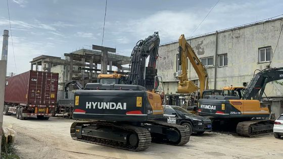 2021 año Usado Hyundai R220LC-9S excavadora En excelente estado/Used Hyundai Crawler Excavator para la venta