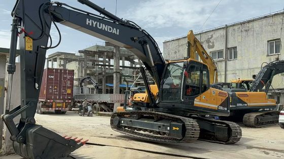2021 año Usado Hyundai R220LC-9S excavadora En excelente estado/Used Hyundai Crawler Excavator para la venta