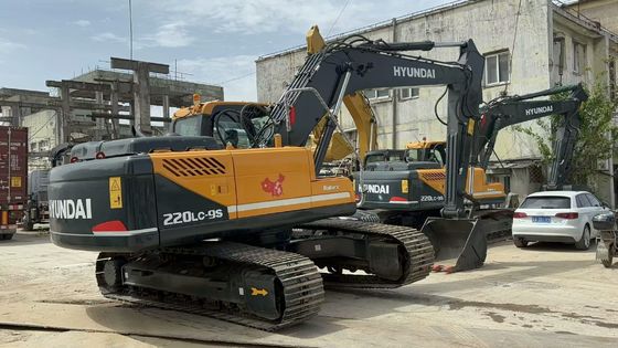 2021 año Usado Hyundai R220LC-9S excavadora En excelente estado/Used Hyundai Crawler Excavator para la venta
