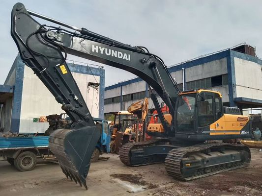 R305LC-9T Excavadora usada Excavadora usada Hyundai para el sitio de construcción