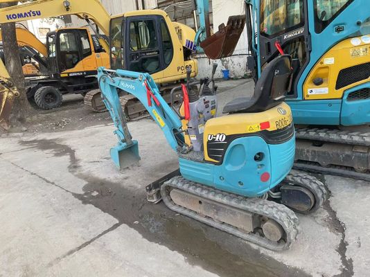 Kubota U10-3 Mini Excavadora Usada para Trabajo Interior Excavadora de segunda mano