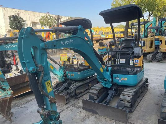 Color original utilizado Kobelco Excavadora U17 Alta eficiencia para trabajar en interiores