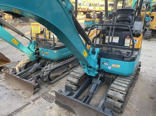 Color original utilizado Kobelco Excavadora U17 Alta eficiencia para trabajar en interiores