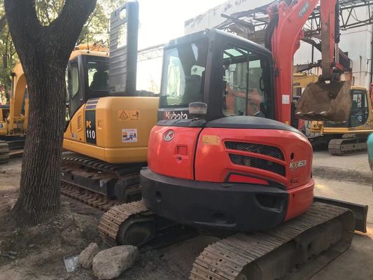 Excavadora mini Kubota KX163-5 de segunda mano para la venta/Excavadora mini Kubota usada para la venta