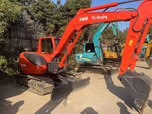 Excavadora original japonesa usada Kubota KX185-3 para la venta/Excavadora mini Kubota usada para la venta