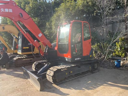 Excavadora original japonesa usada Kubota KX185-3 para la venta/Excavadora mini Kubota usada para la venta