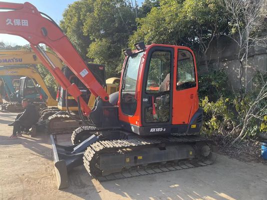 Excavadora original japonesa usada Kubota KX185-3 para la venta/Excavadora mini Kubota usada para la venta