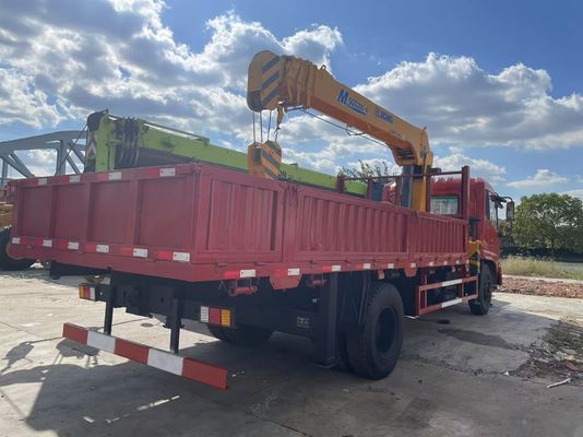 8 toneladas XCMG SQS200-4 camión montado grúa usada con camión DongFeng 2019 año