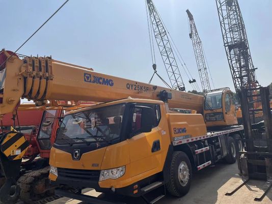 2021 Año de uso grúa de camiones XCMG QY25K5F operación de seguridad grúa móvil de 25 toneladas
