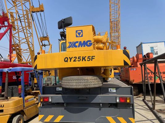 2021 Año de uso grúa de camiones XCMG QY25K5F operación de seguridad grúa móvil de 25 toneladas