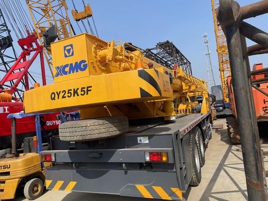 2021 Año de uso grúa de camiones XCMG QY25K5F operación de seguridad grúa móvil de 25 toneladas