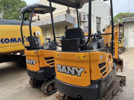 Usado SANY SY16C mini excavadora operación suave para trabajar en el jardín