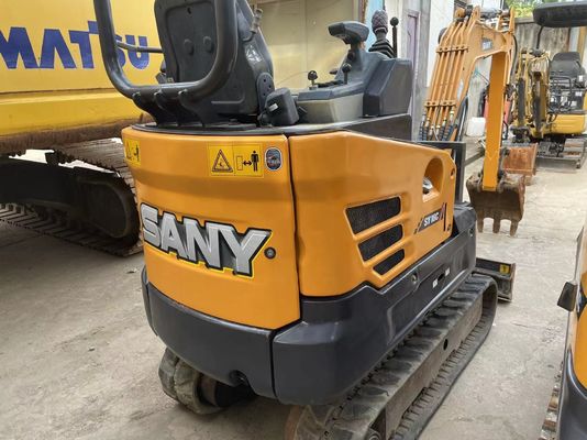 Usado SANY SY16C mini excavadora operación suave para trabajar en el jardín