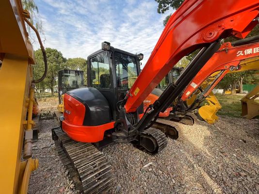 Color de repintura Usado Kubota KX163-5 Mini Excavadora en excelente estado/Excavadora Kubota con motor EPA y brazo oscilante