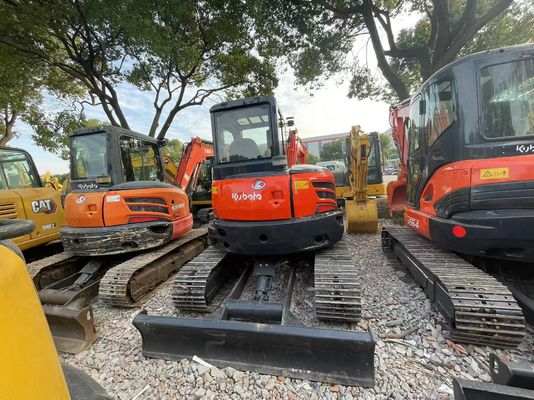 Color de repintura Usado Kubota KX163-5 Mini Excavadora en excelente estado/Excavadora Kubota con motor EPA y brazo oscilante