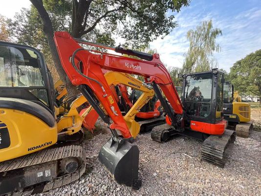 Color de repintura Usado Kubota KX163-5 Mini Excavadora en excelente estado/Excavadora Kubota con motor EPA y brazo oscilante