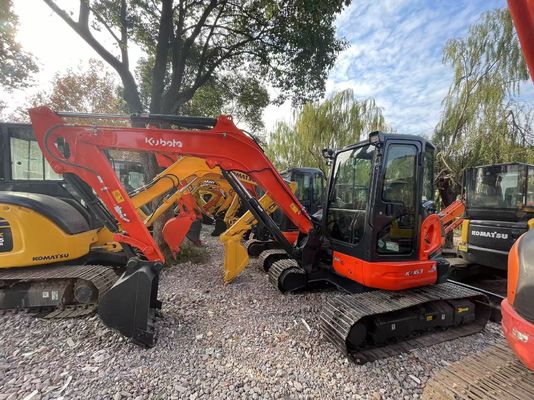 Color de repintura Usado Kubota KX163-5 Mini Excavadora en excelente estado/Excavadora Kubota con motor EPA y brazo oscilante