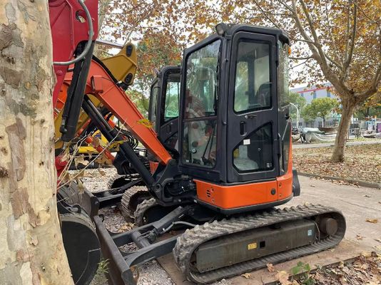 Original Japón Usado Hitachi ZX35U-5N mini excavadora en excelente estado / Usado mini excavadora japonesa con brazo de swing y motor EPA
