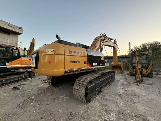 Usado Crawler Caterpillar 336D Excavadora Repintura Color 36 toneladas para la minería