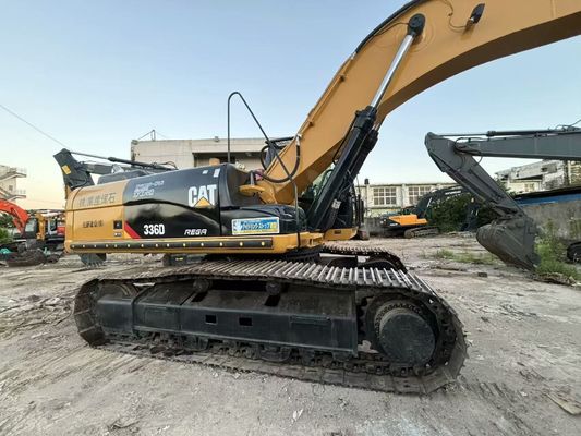 Usado Crawler Caterpillar 336D Excavadora Repintura Color 36 toneladas para la minería