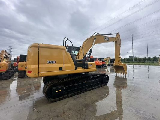 Nuevo modelo de excavadora usada CAT 320GC tipo montada en la oruga