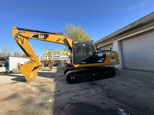 Amarillo original de Japón Excavadora CAT usada 320D2 Excavadora de rastreo de la oruga