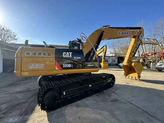 Amarillo original de Japón Excavadora CAT usada 320D2 Excavadora de rastreo de la oruga