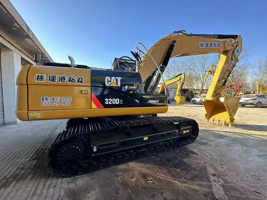 Amarillo original de Japón Excavadora CAT usada 320D2 Excavadora de rastreo de la oruga