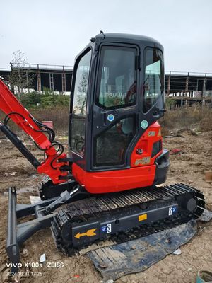 Excavadora Kubota U35-5 de segunda mano con motor EPA/Excavadora Kubota mini de segunda mano para la venta