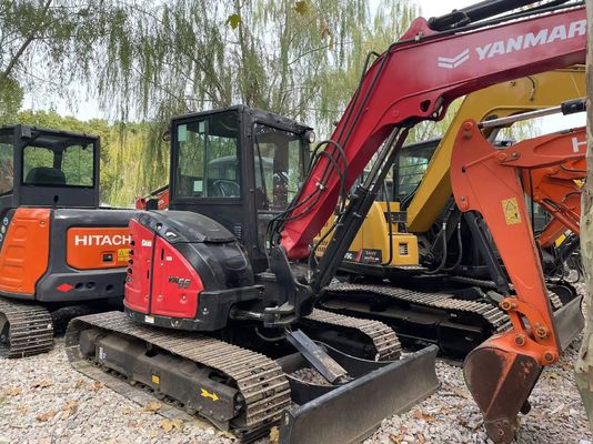 Excavadora japonesa de segunda mano Yanmar Vio55-5B con motor EPA/Excavadora mini Kubota de segunda mano