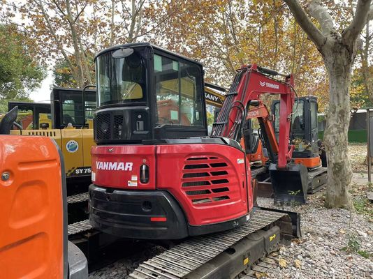 Excavadora japonesa de segunda mano Yanmar Vio55-5B con motor EPA/Excavadora mini Kubota de segunda mano