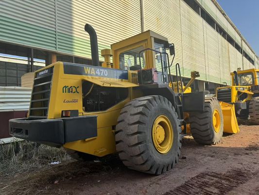 Repintura Color WA470-3 Usado Komatsu Cargador de ruedas para la construcción Medio Oriente