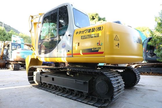Excavadora japonesa de segunda mano Sumitomo SH120-6 en excelente estado.