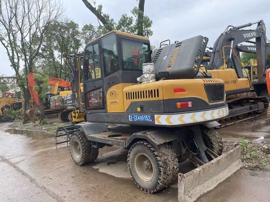 2018 año usado SDLH LG670BM Excavadora de ruedas con pinza hidráulica