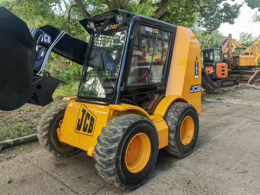 2016 año usado JCB 185 ECO cargadores de dirección de patinaje con acoplador rápido hidráulico