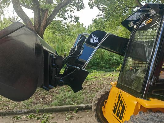 2016 año usado JCB 185 ECO cargadores de dirección de patinaje con acoplador rápido hidráulico