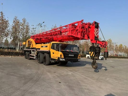 2021 año usado Sany STC800E5 grúa de camión de 80 toneladas en buenas condiciones