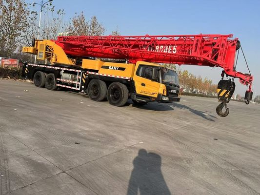 2021 año usado Sany STC800E5 grúa de camión de 80 toneladas en buenas condiciones
