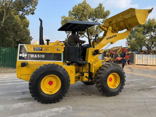 Original Japón usado Komatsu WA510 Mini cargadores de ruedas que trabajan en buenas condiciones