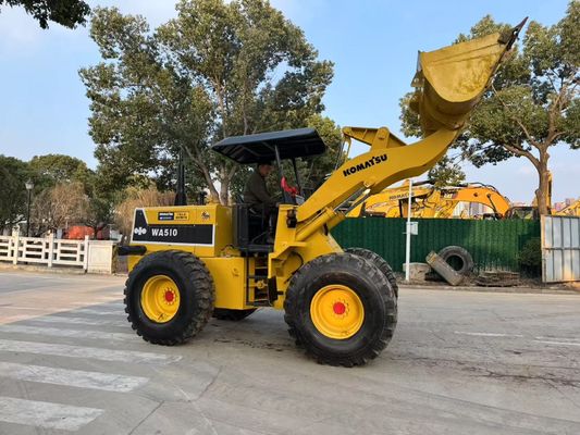 Original Japón usado Komatsu WA510 Mini cargadores de ruedas que trabajan en buenas condiciones