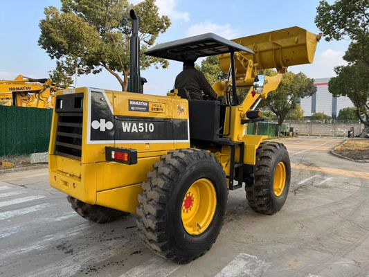 Original Japón usado Komatsu WA510 Mini cargadores de ruedas que trabajan en buenas condiciones