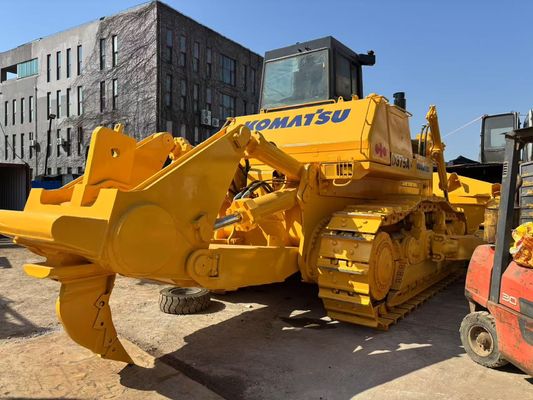 Original japonés usado Komatsu D375A excavadora con desgarrador hidráulico