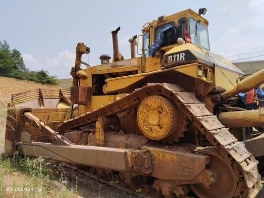 Color original Bulldozer Caterpillar D11R usado con desgarrador hidráulico