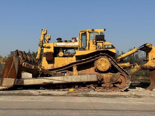 Color original Bulldozer Caterpillar D11R usado con desgarrador hidráulico