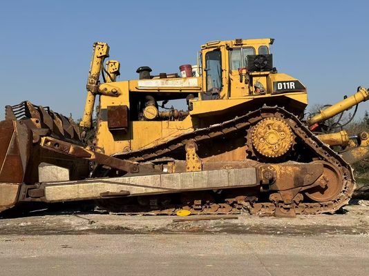 Color original Bulldozer Caterpillar D11R usado con desgarrador hidráulico