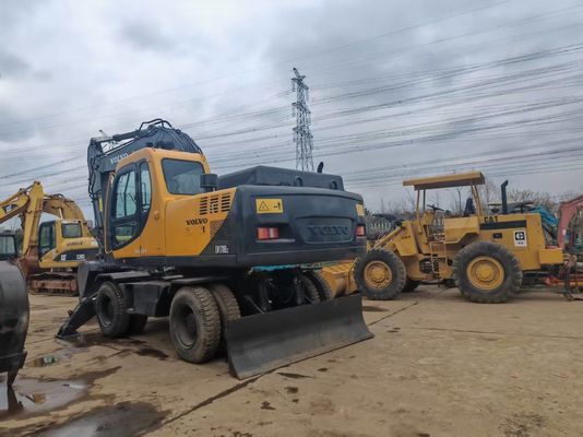 Excavadora de ruedas usadas Volvo EW170BLC en venta en América del Sur
