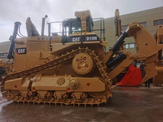 Original de Japón usado CAT D10N bulldozer de rastreo con desgarrador hidráulico